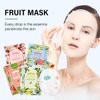 GUOYAOLIFU Collagen Face Mask 20 Sheet Facial Mask Collagen Face Mask Skin Care Facial Masks for Women Skin Care Hydrating Collagen Essence Face Mask