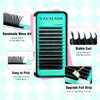VAVALASH Y Lash Extensions D Curl 0.07mm 8-15mm Mix Tray Easy Premade Volume 4D Fans Eyelash Extension YY Type Natural Volume Lashes Extension Soft Matte Black Lashes (YY-0.07-D-8-15mm)