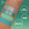 Juvia's Place Rebel Quad Mint Eyeshadow Palette - Professional Eye Makeup, Pigmented Eyeshadow Palette, Makeup Palette for Eye Color & Shine, Pressed Eyeshadow Cosmetics, Shades of 4