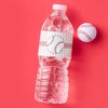 Batter Up - Baseball - Baby Shower or Birthday Party Water Bottle Sticker Labels - Set of 20