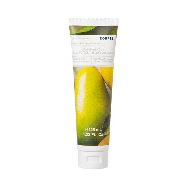 KORRES ELASTI-SMOOTH BERGAMOT PEAR BODY BUTTER 125ML