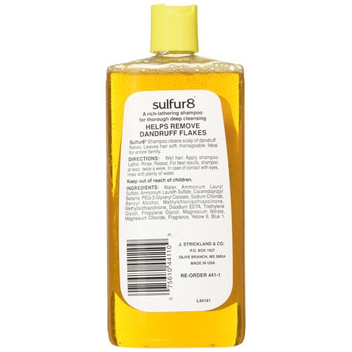 Sulfur 8 Medicated Shampoo, 11.5 Ounce
