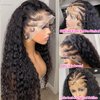 YMS 13x4 Lace Front Wigs Human Hair Pre Plucked Curly Brazilian Human Hair Lace Front Wigs 150% Density Human Hair Wigs for Black Women (10 inch, 13x4 Lace Front Wig)