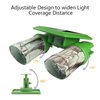 TRAIL WATCHER Deer Feeder Light Hog Hunting Light Motion Sensor 120°Angle IP65 Waterproof Outdoor Animal Game Feeder