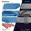 【2024 Upgrade】 Heating Pad for Neck Back Cramps Pain Fast-Heating Heating Pads Offer Softer Machine Washable Fabric with Heat Settings & Timer Easy to Operate,Moist Heat & Auto Shut Off 12''*24''