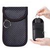 Tiankohelan Faraday Bags for Key Fob,Black Faraday Key Fob Protector