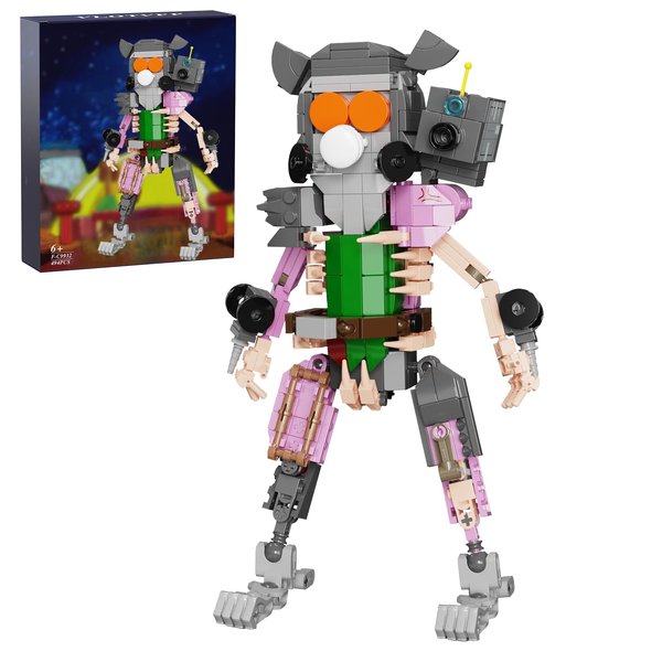 Cartoon Figure Building Blocks Toy Compatible with Lego, POP Cartoon Action Figure Collectible Merchandise, Gift for TV Fans Boys Girls Aged 6+ (494 Pieces)