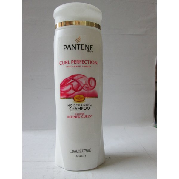 Pantene Pro-V Curly Hair Curl Perfection Moisturizing Shampoo, 12.6 oz, (Pack of 2)