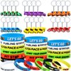 Aoriher 48 Pcs Race Car Birthday Party Favors Racing Rubber Bracelets and Car Theme Keychains Racing Party Goodie Bag Fillers Classroom Rewards for Girls and Boys Birthday Party Decoration Supplies