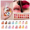 ANMANSY Lipstick, Mini Lipstick Set, 16 Matte Lipsticks 16 Colors, Velvet Waterproof Long Wear Capsule Lipstick, Ladies Matte Lipstick Set