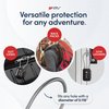 TSA Approved Luggage Travel Lock, Set-Your-Own Combination Lock for School Gym Locker, Luggage Suitcase Baggage Locks, Filing Cabinets, Toolbox, Case (Black, 2 Pack)