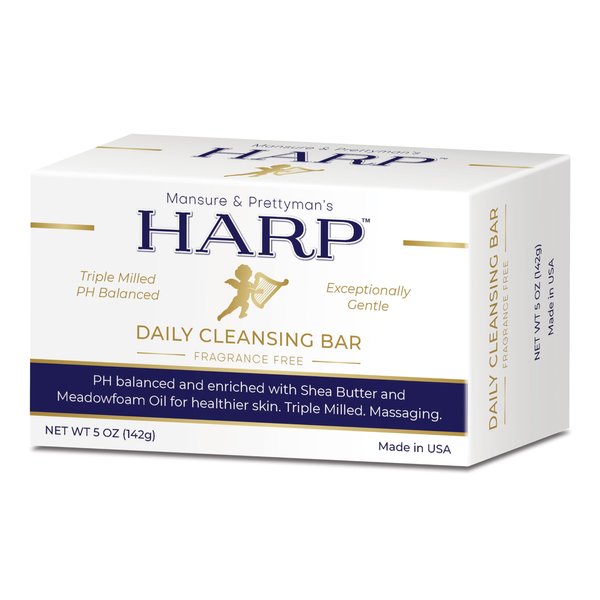 Daily Cleansing Beauty Soap Bar. pH Balanced. Low pH. Extra Sensitive skin. Moisturizing Shea Butter. Hydrating. Non-Comedogenic. Soap-Free, Lye-Free. UNSCENTED (No Masking agents added)