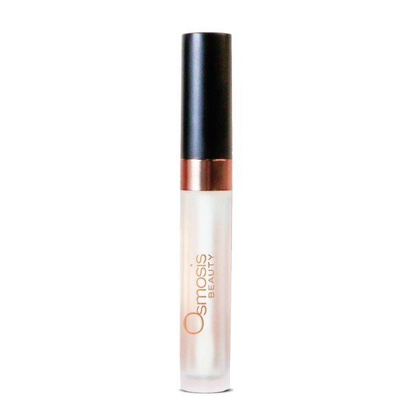Osmosis Superfood Lip Oil, Nourishing Tinted Lip Gloss, Deep Hydration Lip Plumper Peptides for Fuller Lips, Clear, 0.12 Oz
