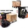Liberty Imports Toy Forklift Truck with Pallet & Cargo - 1:22 Scale Friction Powered Wheels & Manual Lifting Control - Warehouse Lifting Vehicle for Kids Play
