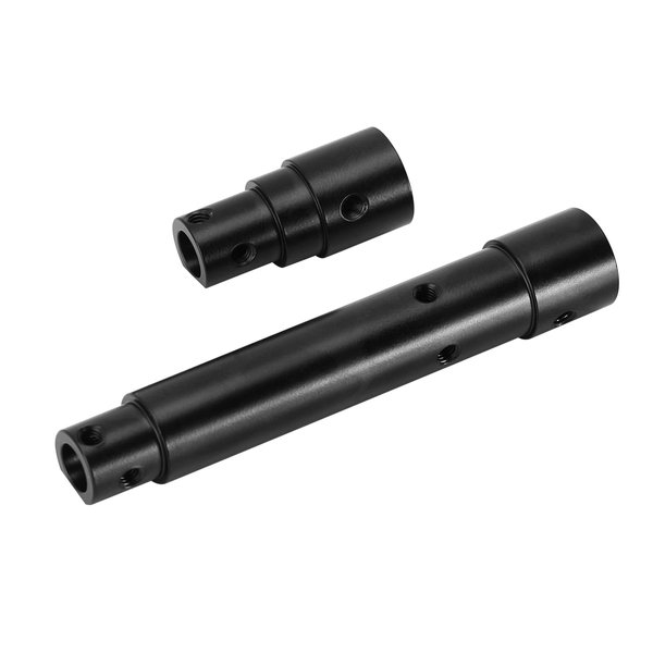 INJORA Brass Front Axle Tube Black Coating for Axial SCX10 PRO Upgrade 1/10 RC Crawler, 55g