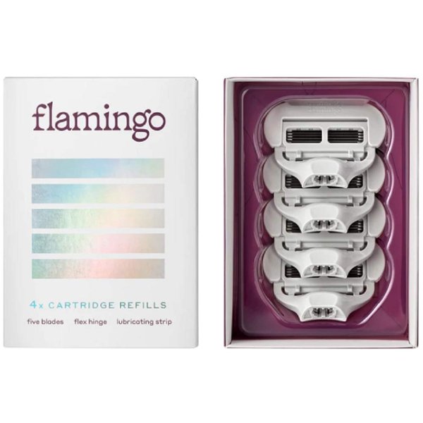 Flamingo Women's Razor Blade Refill - 4 Pack