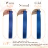 Easyouth 16inch Blue Hair Extensions Tape in Human Hair Invisible Tape in Extensions Human Hair Colored Tape in Hair Extensions Blue Hairstyle 25g 10pcs
