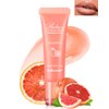 Moisturizer Lip Glowy Balm, Hydrating & Nourishing Repair Sleeping Lip Mask, Shine Glossy Finish Lip Oil,Day and Night Smooth Cracked Chapped Dry Lips,Lip Care Therapy Treatment for Women-3#Grapefruit