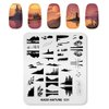 KADS Nail Stamping Plate Nature Template Image Design Plates for Nail Art Decoration and DIY Nail Art (NA031)