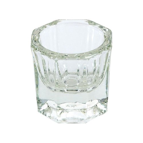 GBSTORE 2 Nail Art Acrylic Liquid Powder Dappen Dish Glass Crystal Cup Glassware Tools