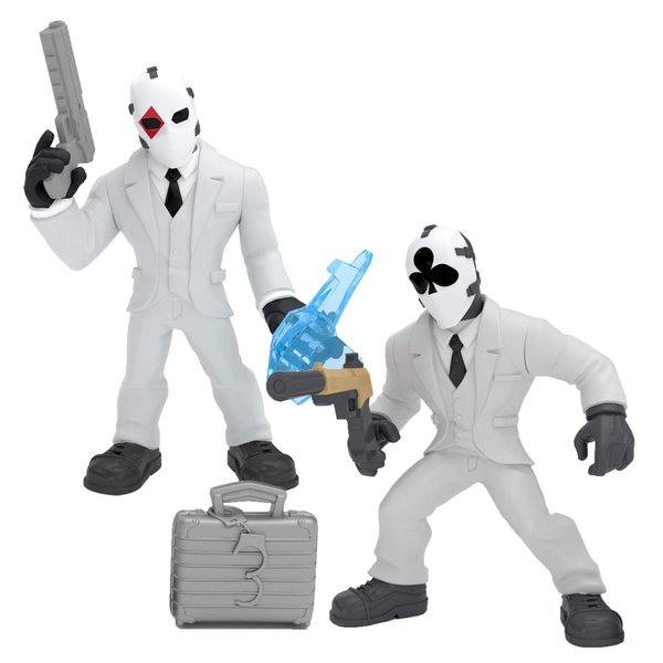 Fortnite Battle Royale Collection - Wild Card – Diamonds & Wild Card – Clubs – 2 Pack of Action Figures
