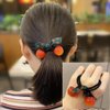 Elastic Thick Hair Rings, Girls Elastic Hair Ties,Cherry Hair Ties, Hair Elastic Ponytail Holders, Hair Rope, Hair Accessories