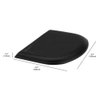 Kensington ErgoSoft Wrist Rest for Slim Mouse/Trackpad, Black (K52803WW)