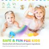 Bath Bombs for Kids - All Natural Magic Rainbow BathBombs with Organic Ingredients, Moisturizing, Vibrant Colors & Rich Bubbles, Cloud Bath Bombs, Birthday Gifts for Kids, Girls, Boys