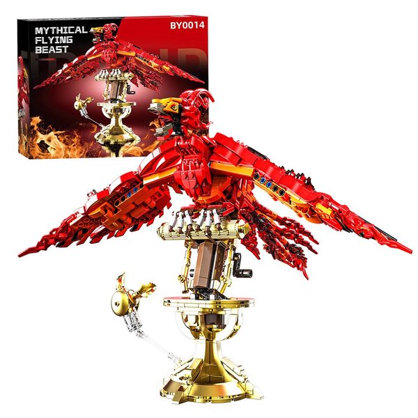 APAWR Phoenix Building Set, Compatible with Lego Bird, Collectible Model Toys Gifts for Adults Kids Fans 12+ (938 Pieces)