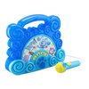 eKids Blues Clues Toy Sing Along Boombox for Kids, Musical Toy for Toddlers, Kids Boombox with Microphone and Built-in Music, Connects to Mp3 Player Aux in Audio Device
