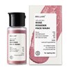 BRILLARE Real Rose Powder Facial Cleanser, Mild Face Exfoliator with Rose Petal Powder & Sandalwood, Paraben & Sulfate-free, Complete Natural Skincare, for Men & Women, 15gm