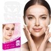 evpct 192Pcs Face Facial Medical Tape Wrinkle Patches for Face Wrinkles Overnight, Face Tape for Castor Oil, Face oil Tape Smoothing Silicone face Forehead Wrinkle Patches for Face Wrinkles Overnight