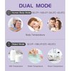 WWDOLL Thermometer for Adults Forehead Infrared Thermometer No Contact - High Caliber Sensor Digital Thermometer with LCD Display for Medical Offices, Hospitals - 4 Batteries Include