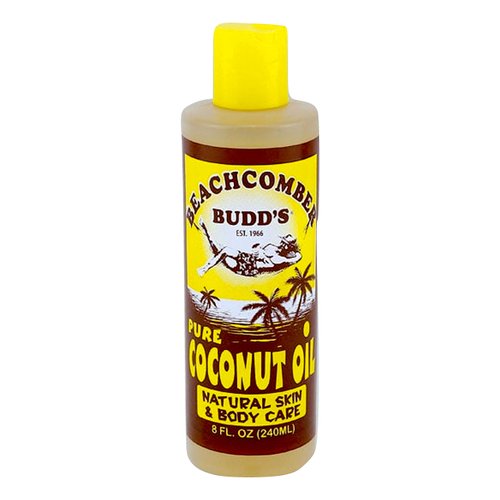 Hawaiian Beachcomber Budd's Pure Scented Coconut Oil 8 Ounce