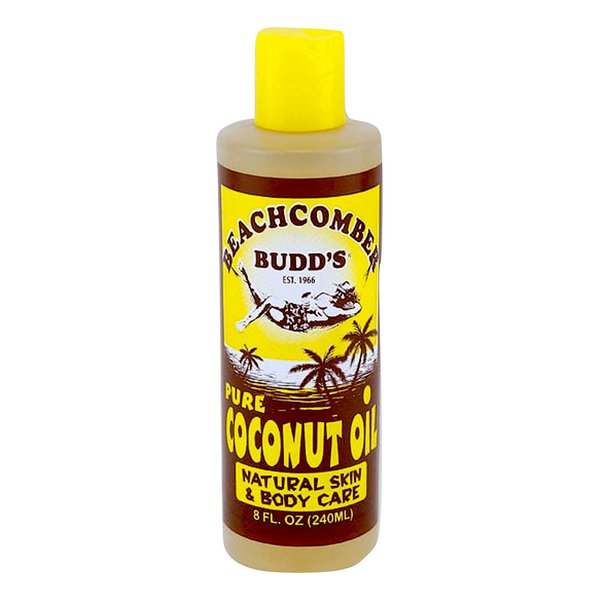 Hawaiian Beachcomber Budd's Pure Scented Coconut Oil 8 Ounce