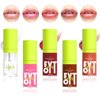 WENJLYJ Hydrating Lip Oil Set,5PCS Smooth Glossy Moisturizing Lip Glow Oil,Tinted Lip Plumping Lip Gloss Oil Gift Set with Brush,Soft Long Lasting Non-Sticky Clear Lip Oil Gloss Set for Women