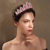 ShulaSHOP Crowns for Women,Rose Tiaras for Women,Gold Crown Royal Queen Crown and Tiaras Princess Crown for Women and Girls,Party Halloween Costume Prom Birthday Bridal Wedding Hair Accessories