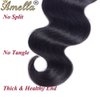 Amella Hair 8A Brazilian Body Wave Human Hair 4 Bundles (12 14 16 18) Brazilian Virgin Remy Hair Weave Bundles Unprocessed Body Wave Virgin Human Hair Bundles Remy Human Hair Extensions