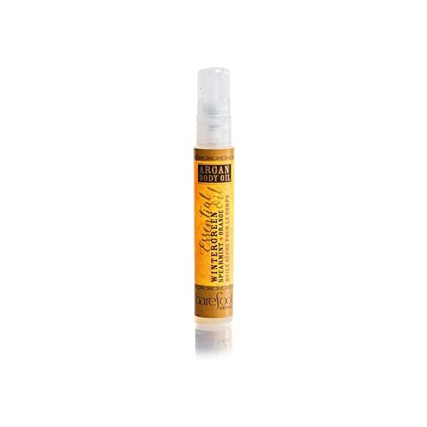 Barefoot Venus Travel Size Mini Argan Body Oil - 8 Milliliters (Mustard Bath)