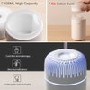 Car Diffuser Humidifier Aromatherapy Essential Oil Diffuser USB Cool Mist Mini Portable Diffuser for Car Home Office Bedroom (Black)