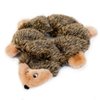 ZippyPaws - Loopy - No Stuffing Squeaky Plush Dog Toy - for Small and Medium Dogs - Hedgehog