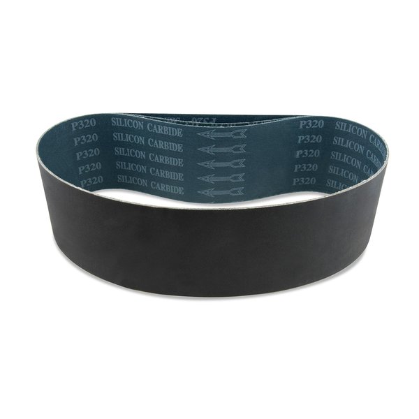 Red Label Abrasives 4 X 24 Inch 400 Grit Silicon Carbide Sanding Belts, 3 Pack