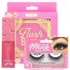 Glam Lux Beauty Mystery Bundle Amorus Flush Blush Powder, Long Lasting, Buildable formula, 3D Mink Reusable Eyelashes, Sweet Dose Lip Oil Nourishing & Exfoliating