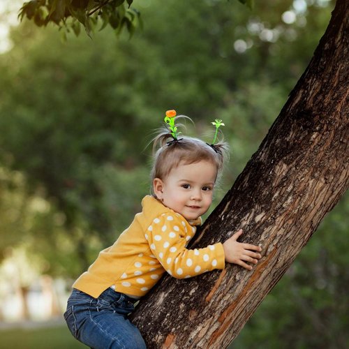 50 Pcs Bean Sprout Hair Clips, Kurilai Funny Plant Hair Clip Mixed Style Hairpins Flower Hair Clip, Cute Little Grass Barrette Mushroom Butterfly Headwear Hair Accessories for Home Party Rave Festival
