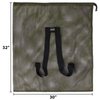 GearOZ Mesh Decoy Bag 30"x32", 2-Pack Duck Decoy Bag for Goose Turkey Waterfowl, Duck Hunting Gear Decoy Backpack Light Weight Blind Bag with Adjustable Shoulder Straps