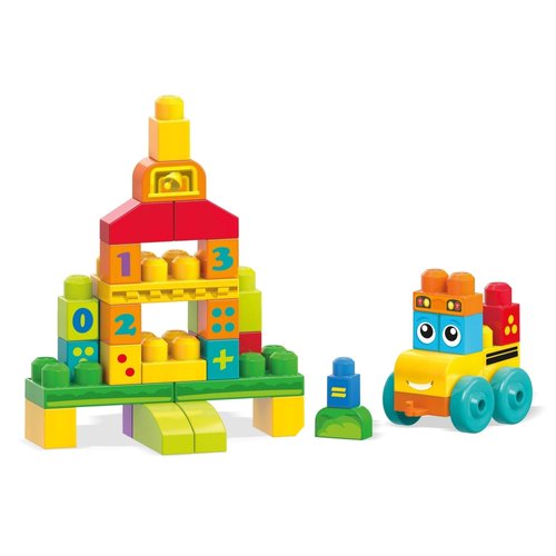 Mega Bloks Building Basics 123 Counting Bus