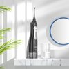 Water Flosser, Mornwell Water Flossers for Teeth - 330ML Tank USB Rechargeable Dental Flosser, IPX7 Waterproof 3 Modes & 4 Jet Tips Portable Dental Oral Irrigator,Professional Water Flosser