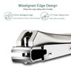 Nail Clippers with Catcher for Thick Toenails and Fingernail, Professional Sharp Nail Clippers for Men and Women
