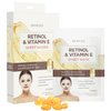 Skin 2.0 Retinol and Vitamin E Sheet Face Mask - Diminishes Blemishes, Acne Scars & Hyperpigmentation, Hydrating, Anti-aging Sheet Mask - Cruelty Free Korean Skin Care For All Skin Types - 5 Masks