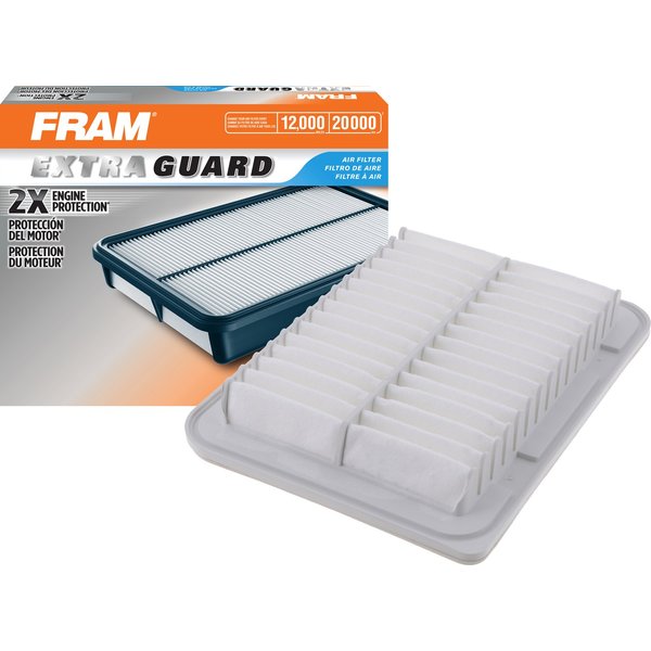 FRAM Extra Guard CA10190 Replacement Engine Air Filter for Select Toyota, Scion and Pontiac Models, Provides Up to 12 Months or 12,000 Miles Filter Protection
